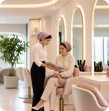 نرم افزار سالن زیبایی زنانه