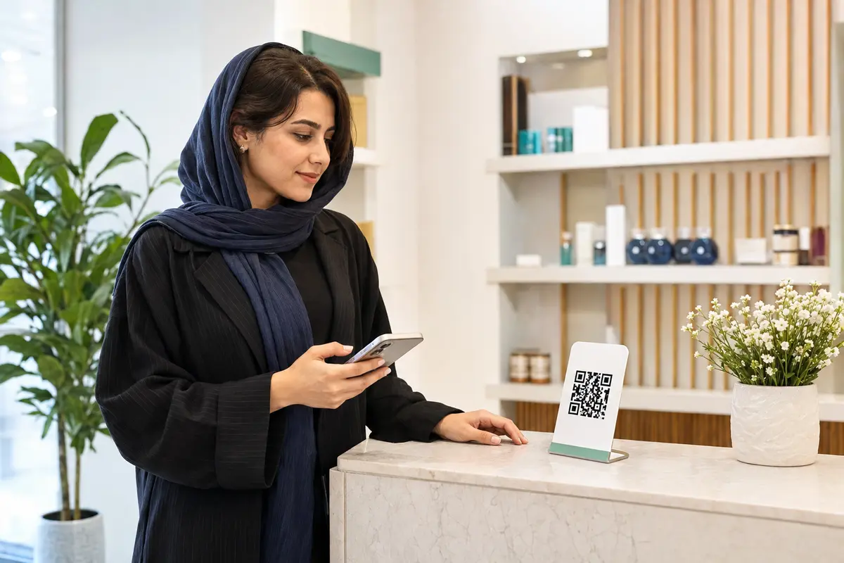مدیریت منو دیجیتال با موبایل و QR کد